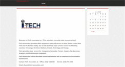 Desktop Screenshot of itech-associates.com